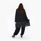 A-Form Shirt von AKH Fashion aus Viskose, ausgefallene, zeitlose Lagenlook Mode