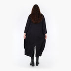  Ballonkleid von AKH Fashion aus Viskose, 1341.06975, Schwarz, Schick, Modern, Bequem