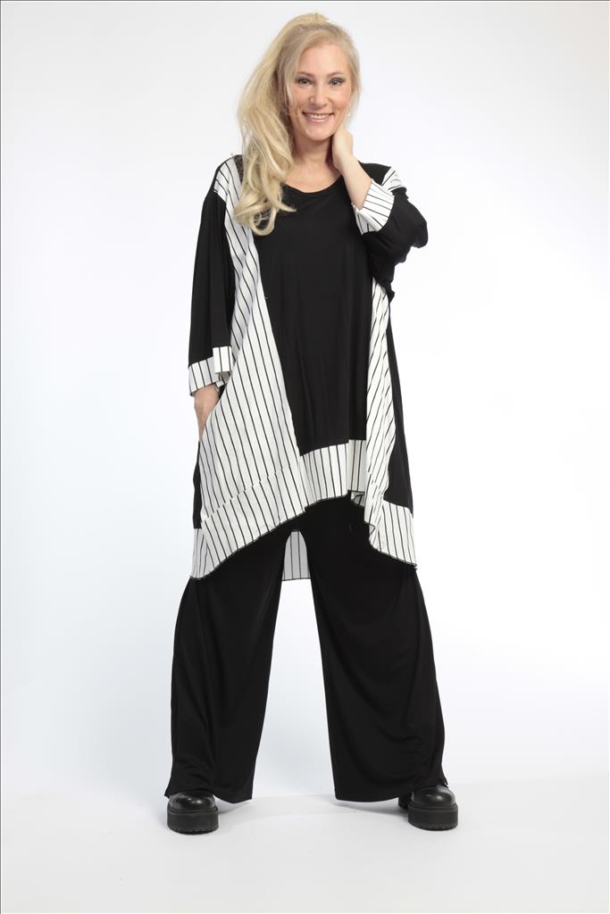 A-Form Shirt von AKH Fashion aus Viskose, ausgefallene, zeitlose Lagenlook Mode