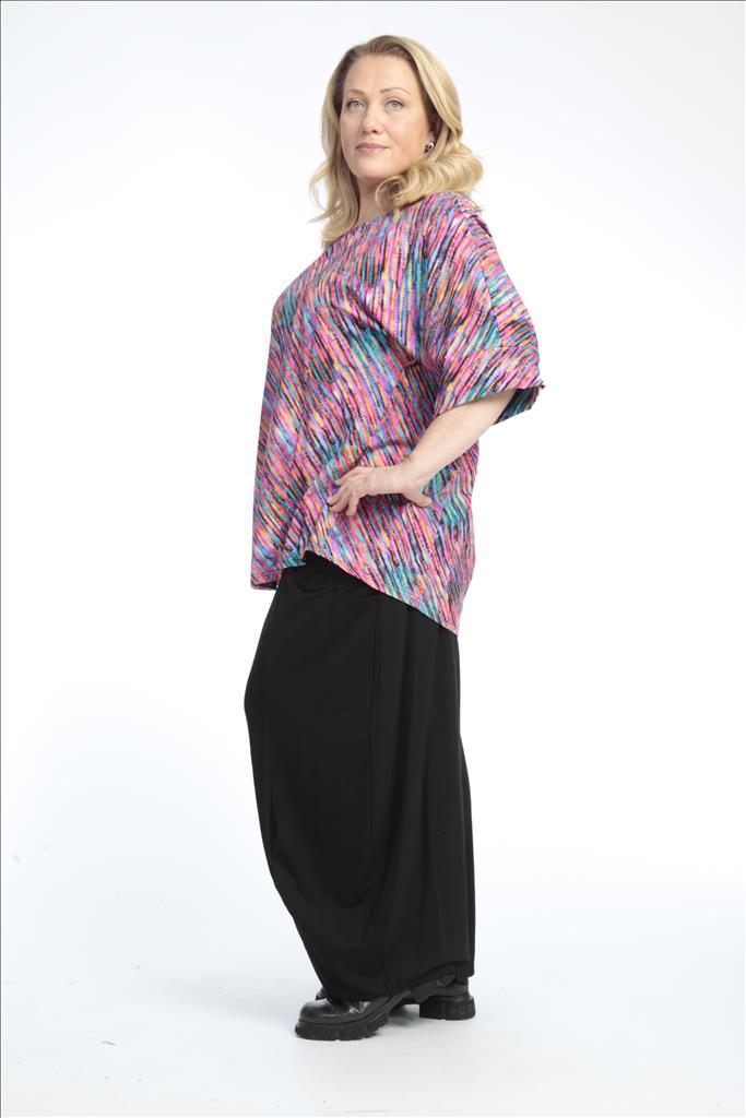  AKH Fashion Shirt in gerader Form, aus Baumwolle, 0768.01121, Multicolor, Streifen