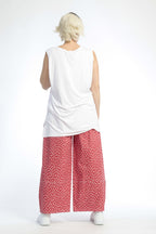 Hose von AKH Fashion aus Baumwolle in gerader Form, ausgefallene Lagenlook Mode