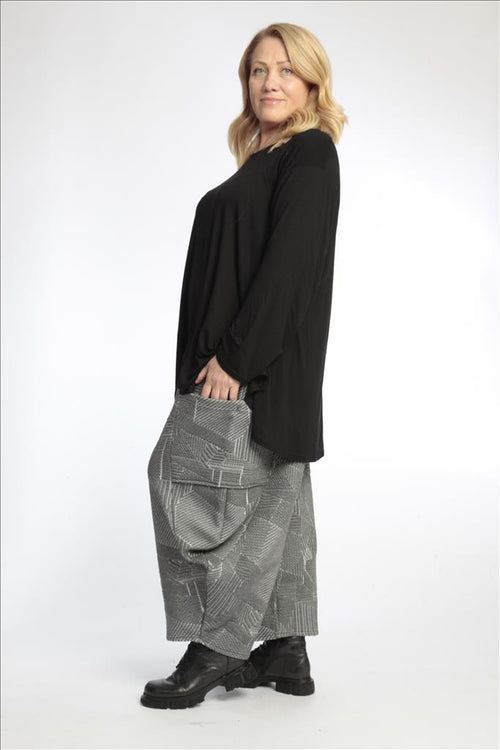 Ballonhose von AKH Fashion aus Materialmix, ausgefallene, zeitlose Lagenlook Mode