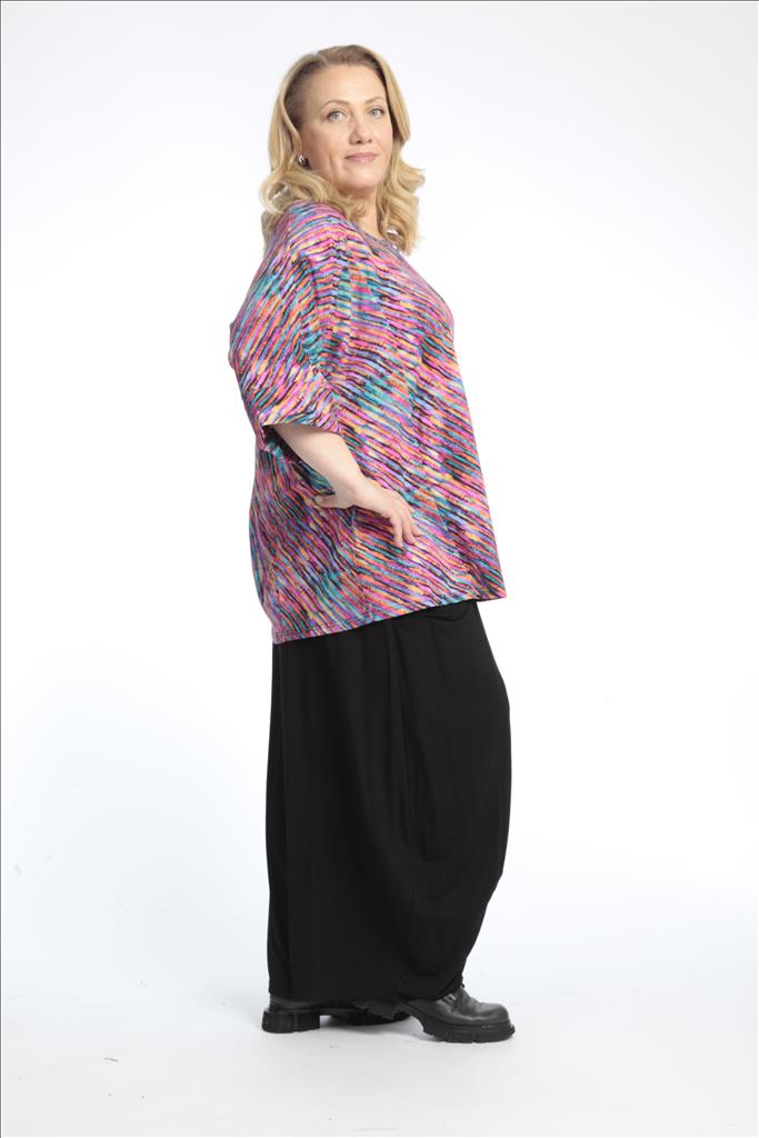  AKH Fashion Shirt in gerader Form, aus Baumwolle, 0768.01121, Multicolor, Streifen