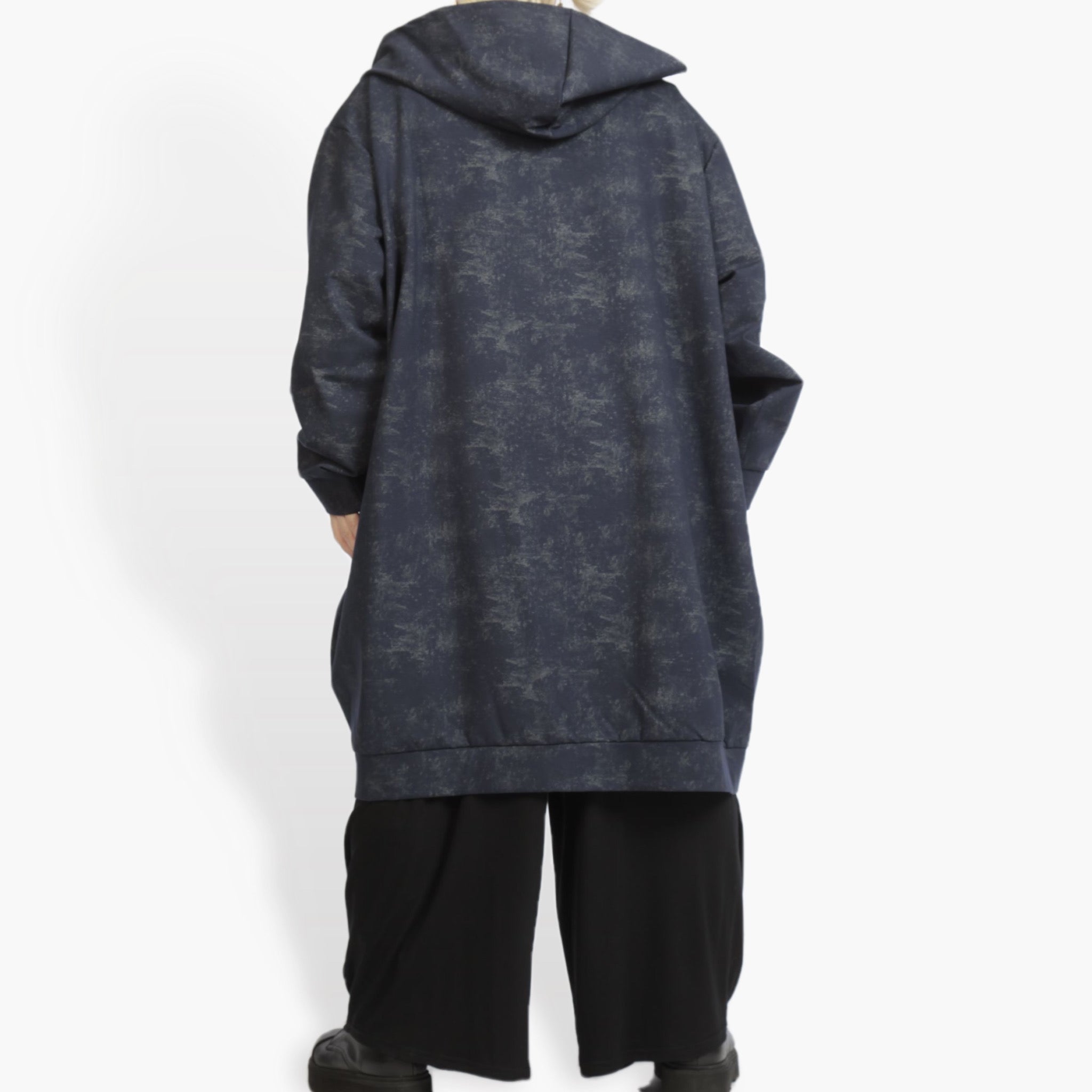  Ballonjacke von AKH Fashion aus Viskose, 0958.06820, Blau, Schick, Modern, Bequem